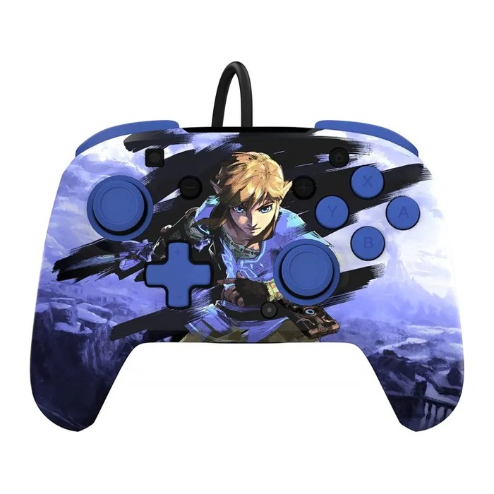 PDP Controller Faceoff Deluxe+Audio Warrior Link Switch