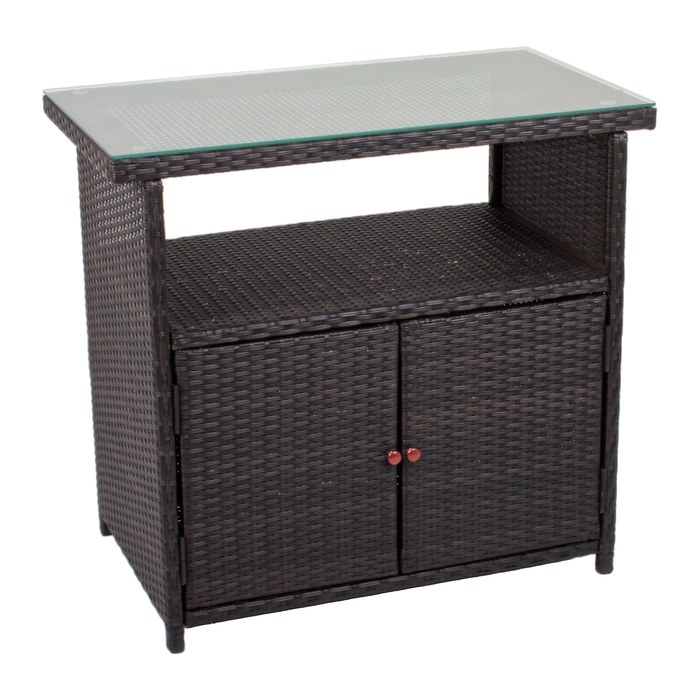 Garden Pleasure Kommode PADUA, 970353 coffee 90,0 x 50,0 x 84,0 cm, 1 St.
