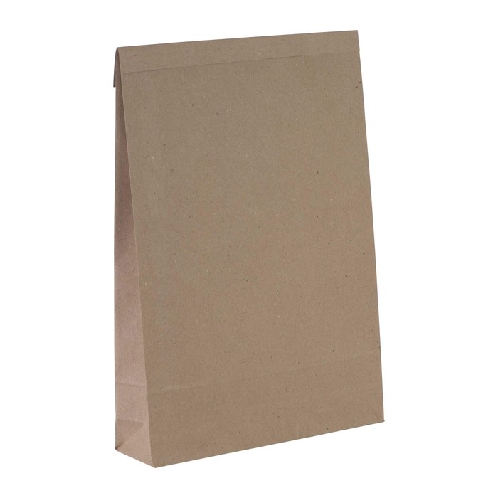 flexiPAK Faltentaschen classic eco Doppelfixverschluss ca. DIN A3 ohne Fenster natur mit 8,0 cm Falte, 300 St.