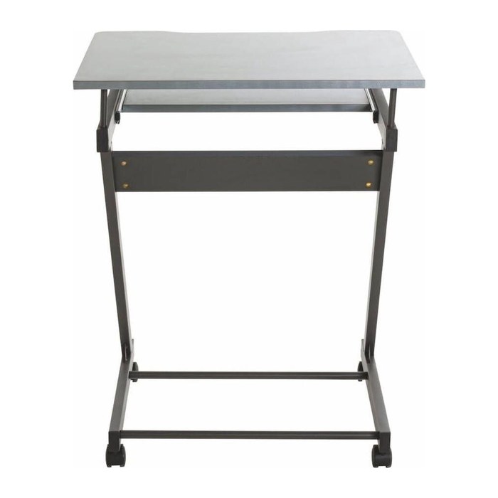 HAKU Möbel PC-Tisch mit Rollen anthrazit 60,0 x 49,0 x 75,0 cm