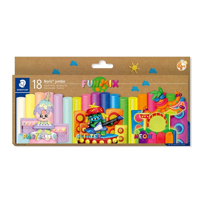 STAEDTLER Plastilin-Knete Noris Jumbo C18