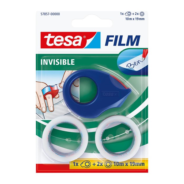 tesa INVISIBLE Klebefilm matt 19,0 mm x 10,0 m 1 Set
