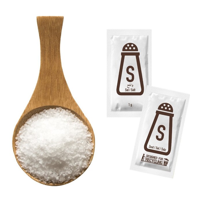 HELLMA  Sachet Salz, 2.000x 1,0 g