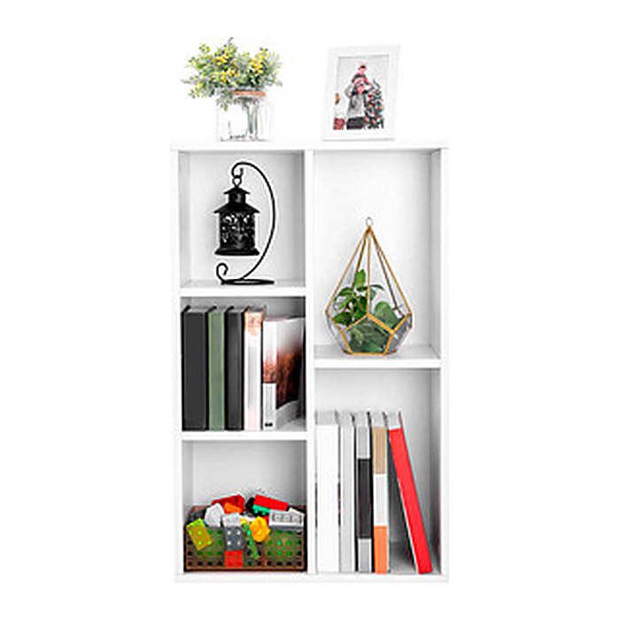 VASAGLE Bücherregal weiß 50,0 x 24,0 x 80,0 cm, 1 St.