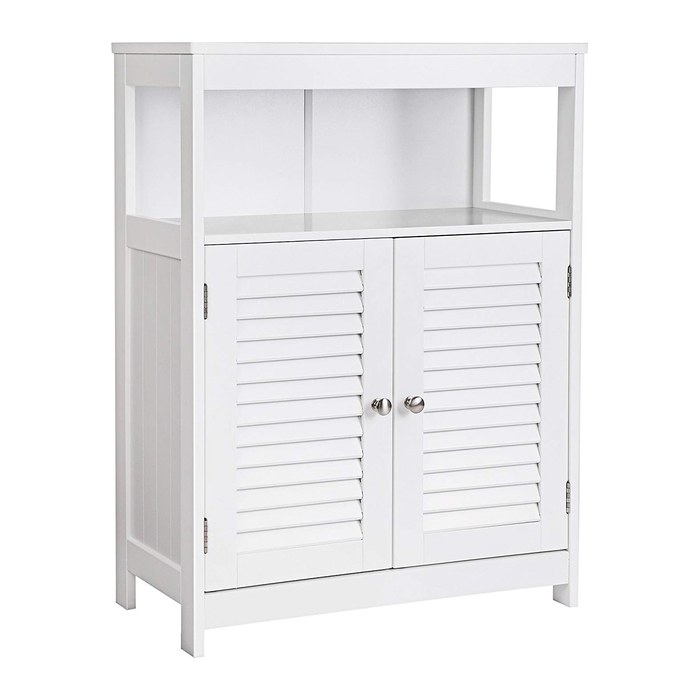 VASAGLE Badschrank BBC40WT weiß 60,0 x 30,0 x 80,0 cm