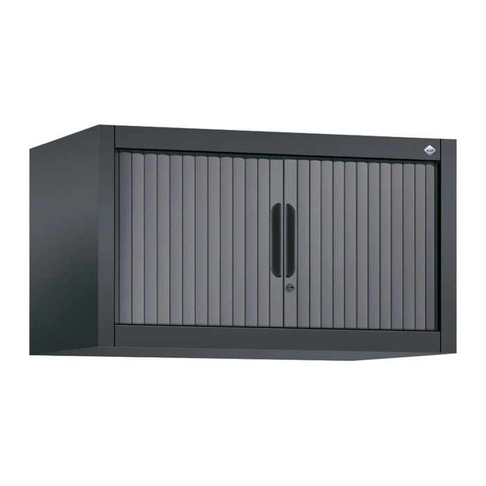 CP Omnispace Aufsatz-Rollladenschrank schwarzgrau keine Fachböden 80,0 x 42,0 x 45,0 cm