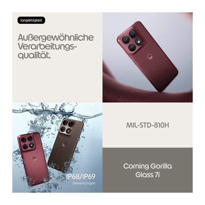 Motorola Edge 70 Pro 256GB Red 6.7" EU 5G (8GB) Android