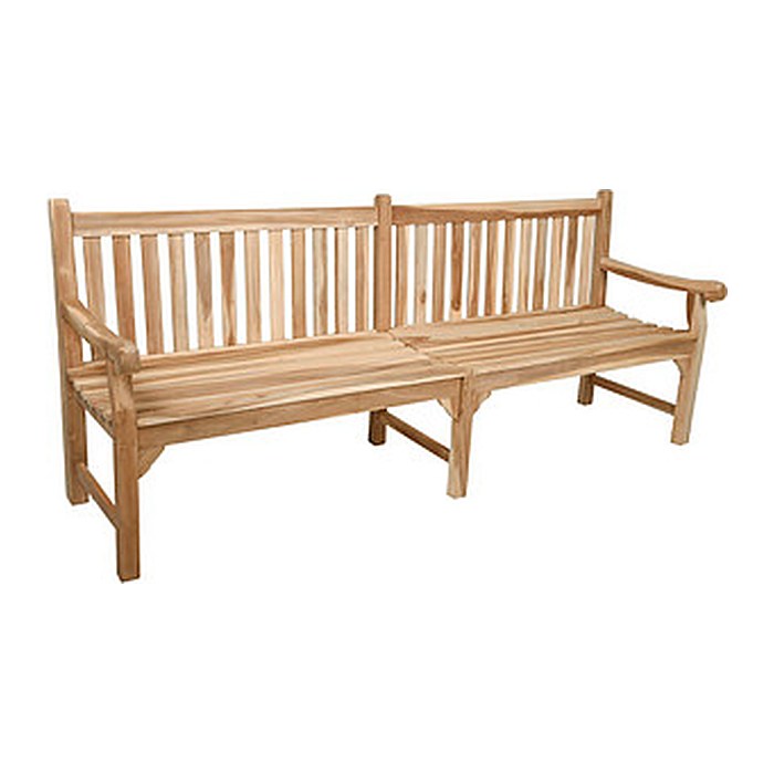 Garden Pleasure Gartenbank MADURA 940259 braun Holz 220,0 cm
