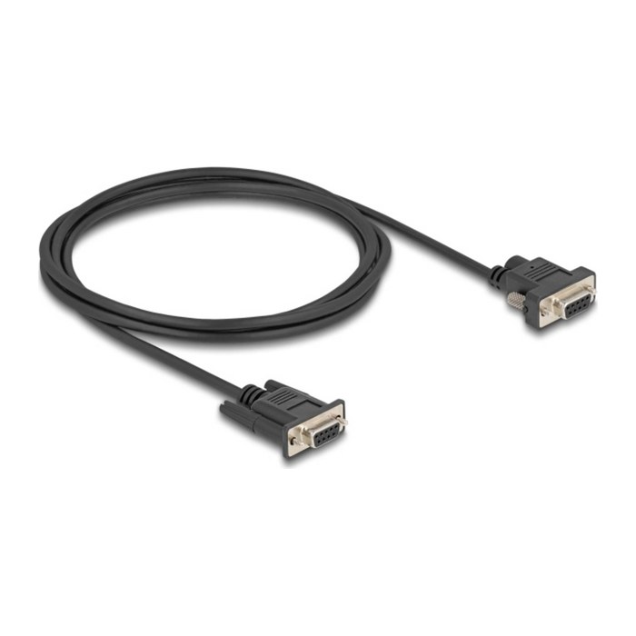 DELOCK Seriell Kabel RS-232 D-Sub9 Bu zu D-Sub9 Bu Pin 9 2m