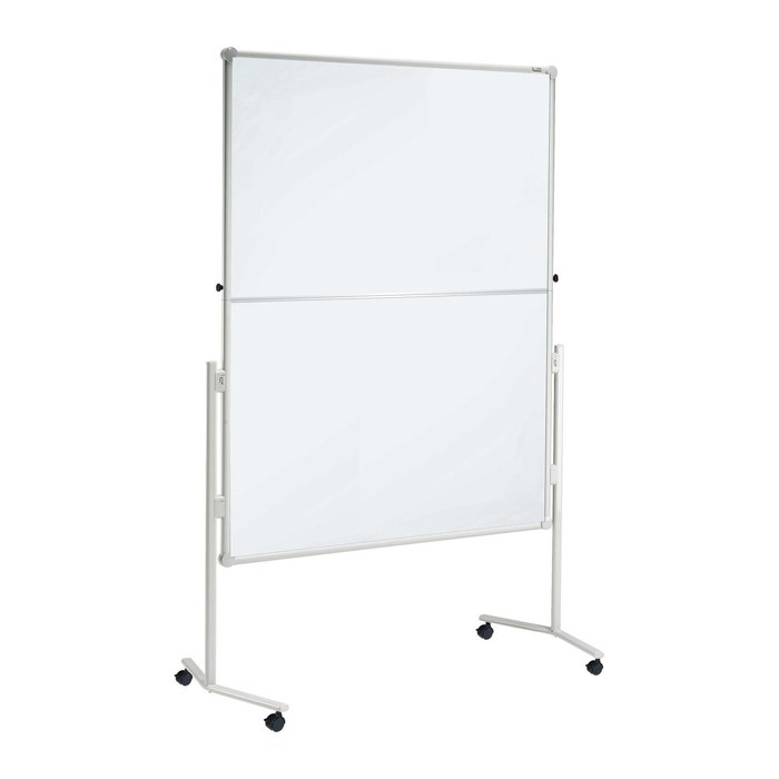 MAUL mobiles Whiteboard MAULpro 120,0 x 150,0 cm blau#!#weiß Filz/Whiteboard