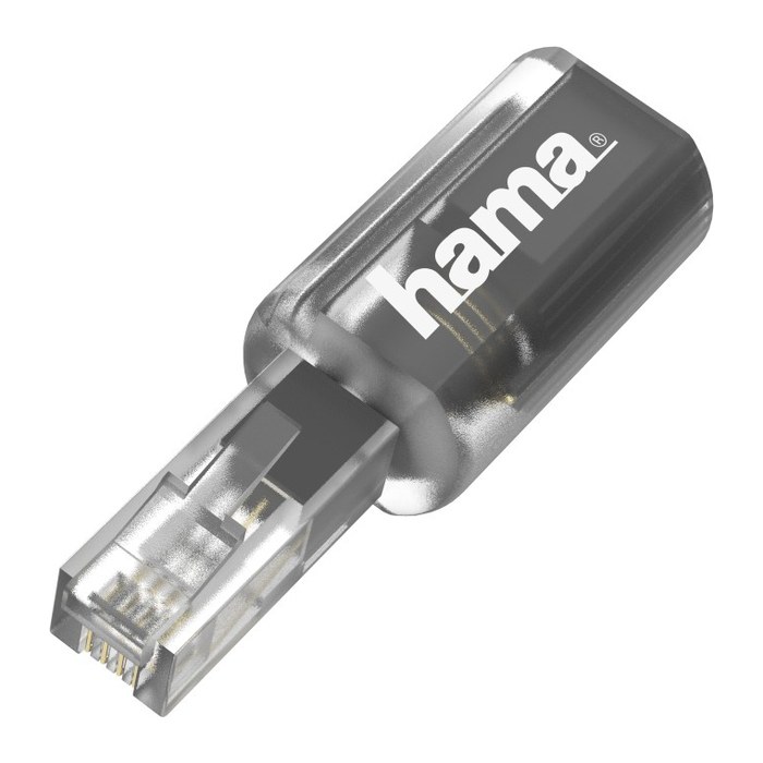 hama Telefonkabelentwirrer schwarz