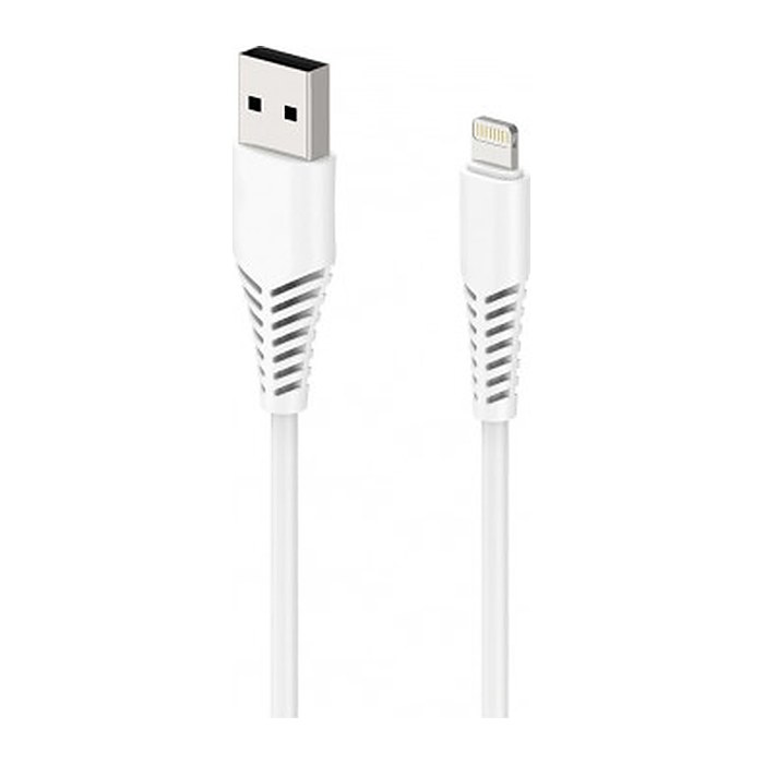 2GO USB Lade-/Datenkabel Apple Lightning 1m weiß