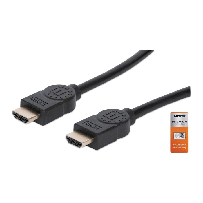 MANHATTAN Premium HDMI-Kabel Ethernet-Kanal 4K@60HZ 5m