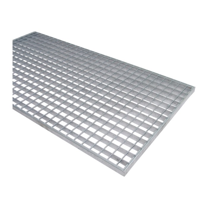 SCHULTE Gitterboden silber 100,0 x 50,0 cm, 1 St.