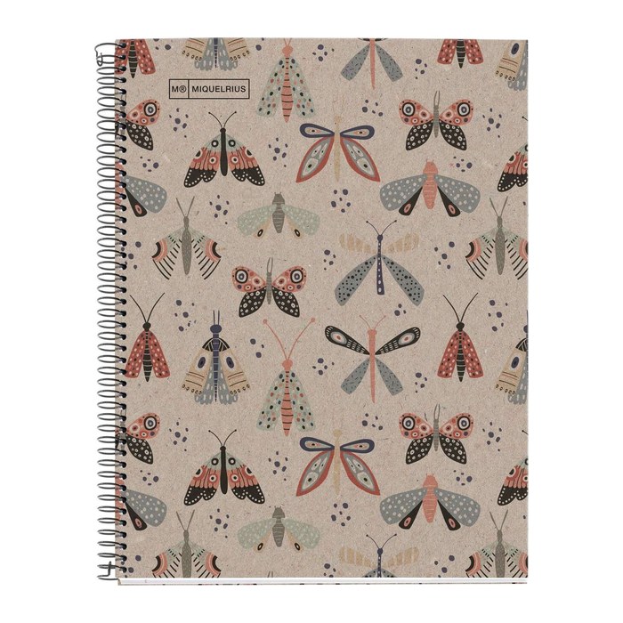 MIQUELRIUS Collegeblock Eco Design 1 MR6105 kariert DIN A4 Innenrand, 1 St.