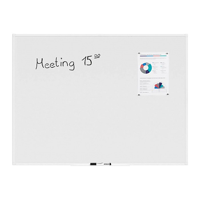 MAUL Whiteboard MAULprimo 120,0 x 90,6 cm weiß kunststoffbeschichteter Stahl