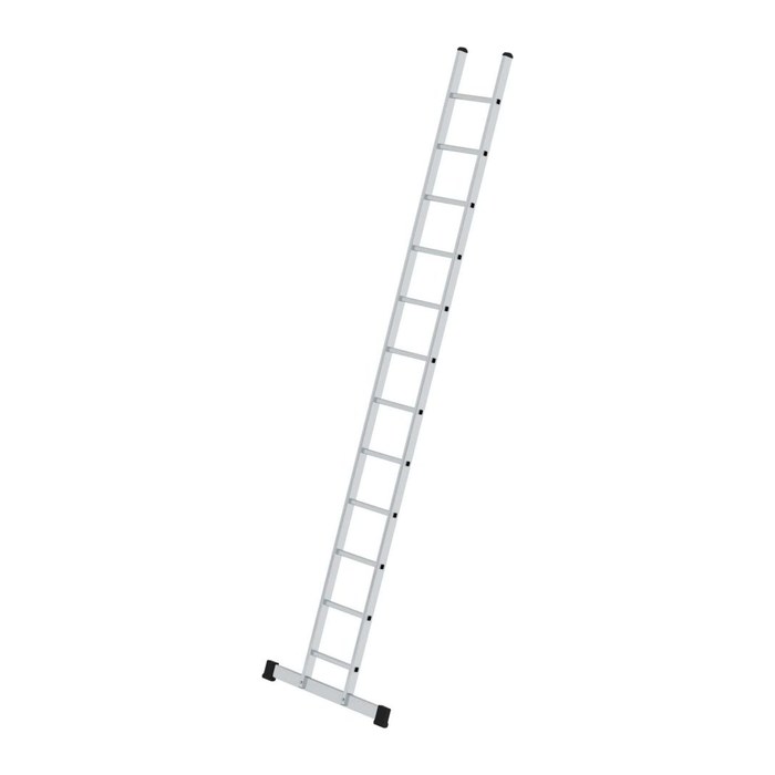 MUNK Anlegeleiter 11412 silber 12 Sprossen, H: 360,0 cm