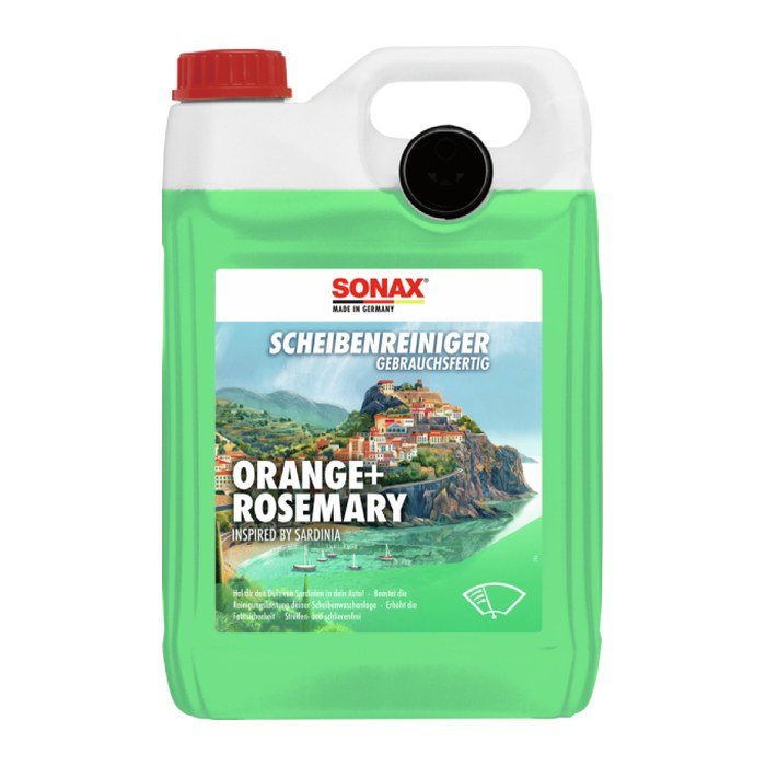 SONAX gebrauchsfertig Orange+Rosemary Scheibenreiniger 5 l, 1 St.