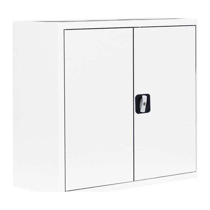 LÜLLMANN Stahlschrank 530307 signalweiß 1 Fachboden 80,0 x 38,3 x 75,0 cm, aufgebaut, 1 St.