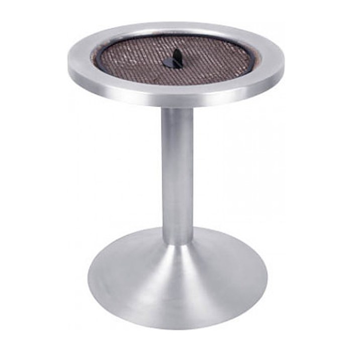 SZ Metall Table Standaschenbecher silber, 1 St.