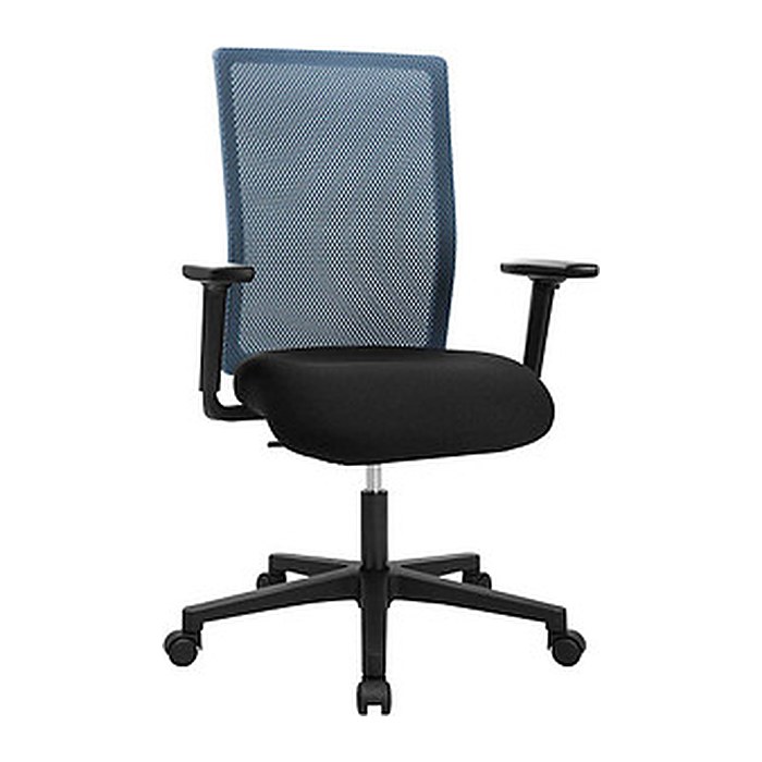 Topstar Bürostuhl Free Point, PA10TW1MP0CQ8 Stoff blau, Gestell schwarz