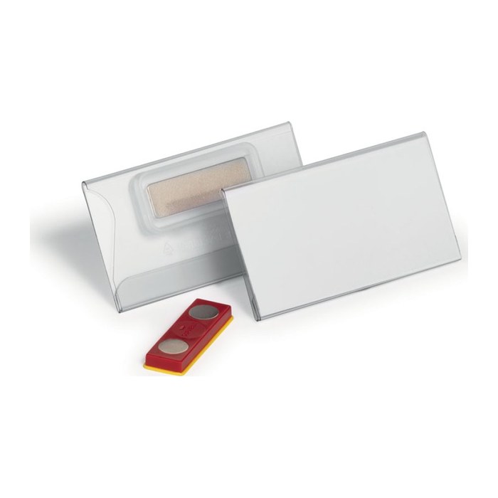 DURABLE Namensschilder mit Magnet 7,5 x 4,0 cm, 25 St.