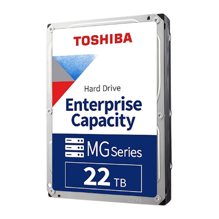 Toshiba 8.9cm (3.5") 22TB SATA3 Enterprise Capacity 7200 512 intern