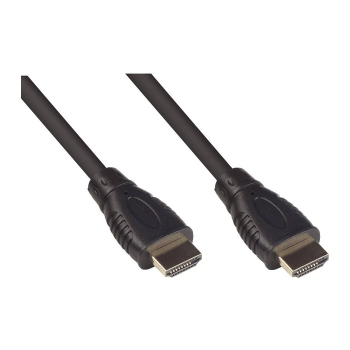 Good Connections HDMI 2.0 Kabel schwarz 1m