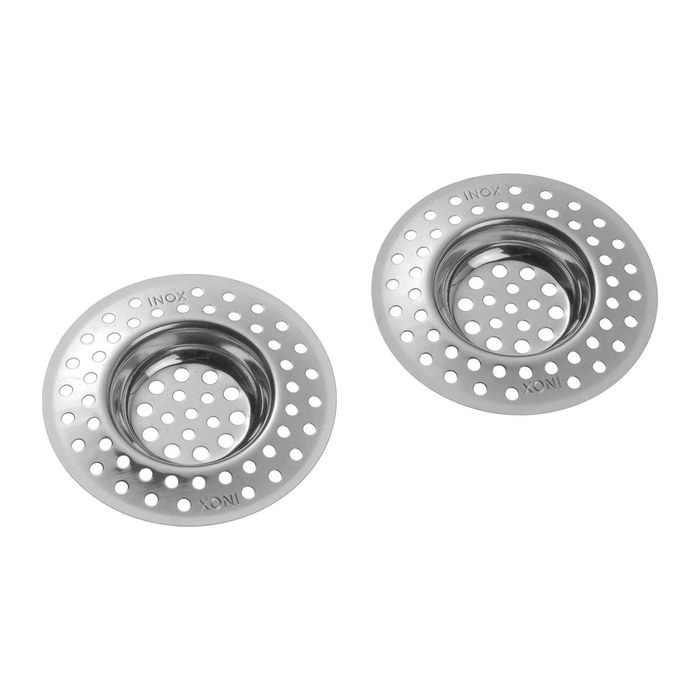 WESTMARK Abfluss-Sieb silber, 2 St.