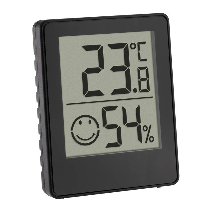 TFA® 30.5039 Thermo-Hygrometer schwarz, 3 St.