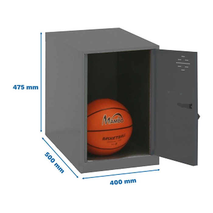 Simonrack Spind SIMONLOCKER DISM anthrazit 8425437117664, 1 Schließfach 40,0 x 50,0 x 47,5 cm
