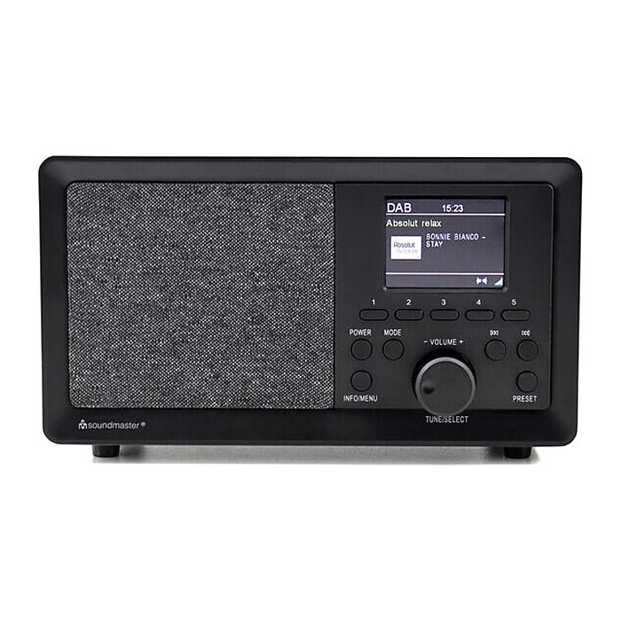 soundmaster DAB350SW DAB+ Empfänger schwarz