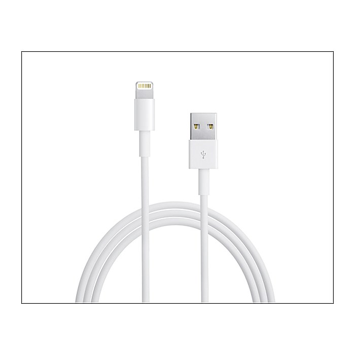 Apple USB 2.0 A/Lightning Kabel 2,0 m weiß, 1 St.