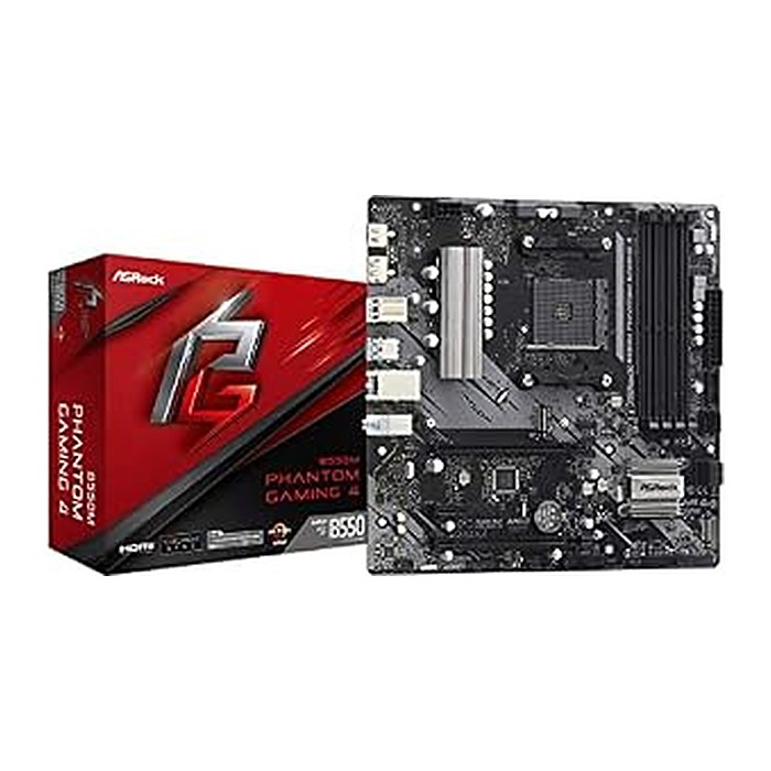 ASRock B550M Phantom Gam. 4 AM4 mATX HDMI/DP DDR4 retail