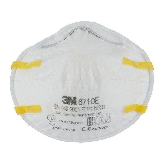 3M Atemschutzmasken 8710E FFP1 NR D DIN EN 149:2001, A1:2009, 3 St.
