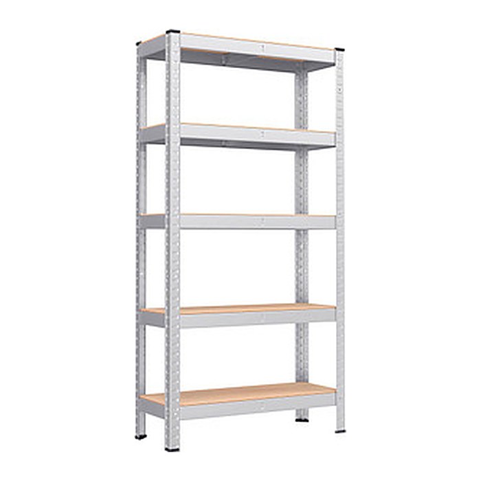 SONGMICS Schwerlastregal GLR030E01 silber 75,0 x 30,0 x 150,0 cm