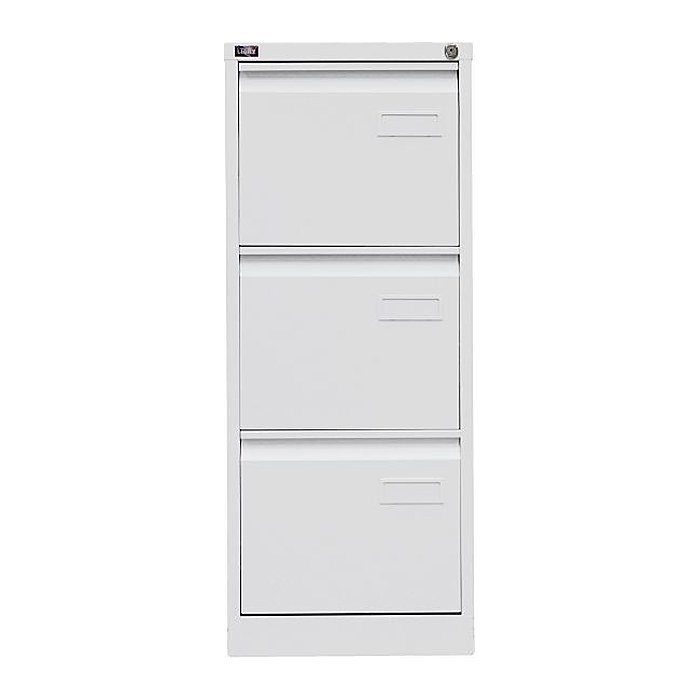 BISLEY LIGHT Hängeregistraturschrank verkehrsweiß 3 Schubladen 41,3 x 62,2 x 101,6 cm, 1 St.