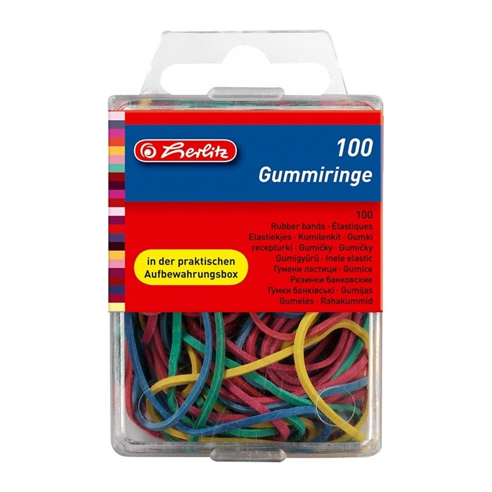 herlitz Gummiringe farbsortiert