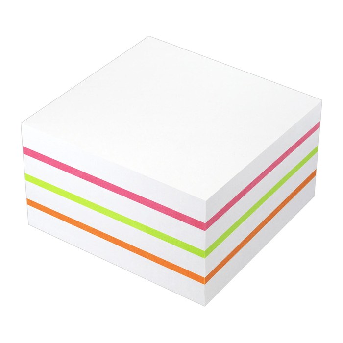 inFO Cube Haftnotizen 5654-68 farbsortiert, 1 St.