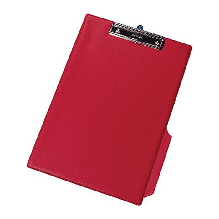 Q-CONNECT Klemmbrett KF01298 DIN A4 rot Kunststoff, 1 St.