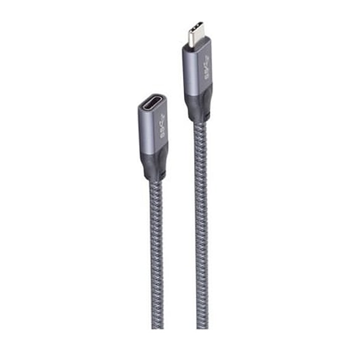 Shiverpeaks USB C-C Kabel USB-C Verlängerungsk 3.2 Gen2 1m