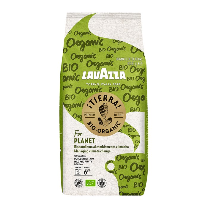 LAVAZZA Tierra for Planet Bio-Kaffeebohnen, Arabicabohnen mild, 1 kg