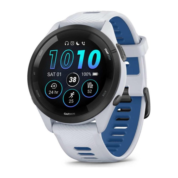 GARMIN Forerunner 265 Fitnesstracker weiß, dunkelblau