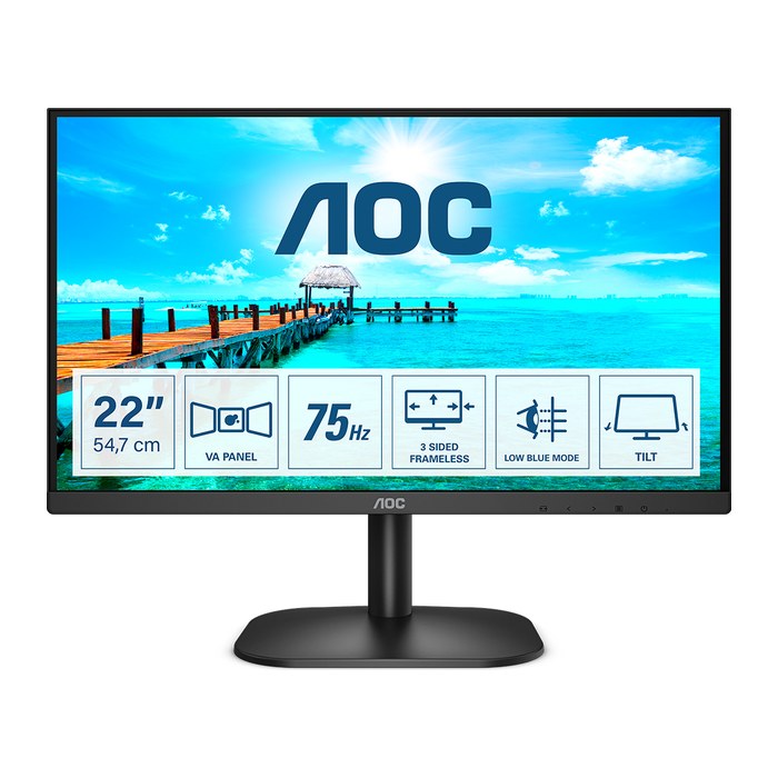 AOC 54,6cm (21,5") 22B2H 16:09 HDMI black