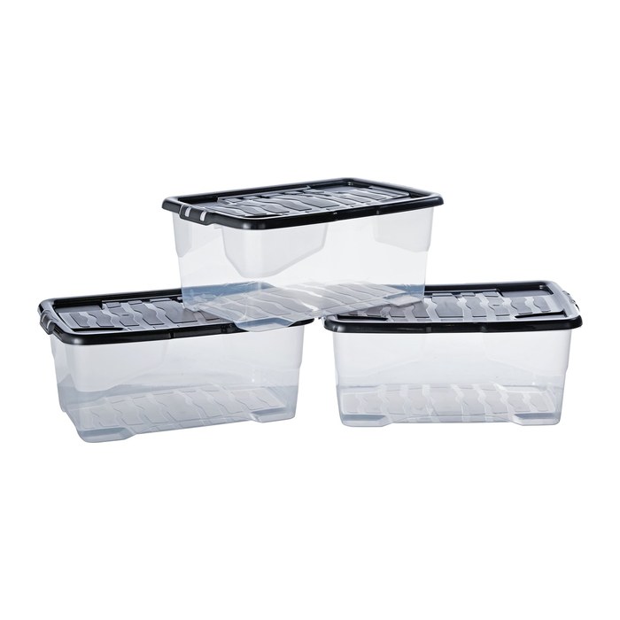 cep Curve Aufbewahrungsbox 42,0 l glasklar 39,7 x 60,0 x 25,2 cm, 1 St.