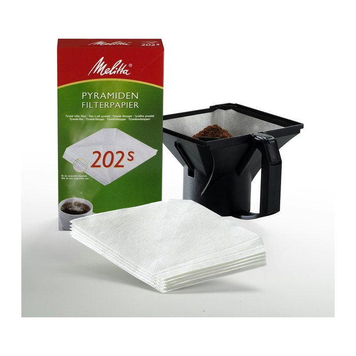 Melitta PYRAMIDEN FILTERPAPIER 202s Kaffeefilter, 100 St.