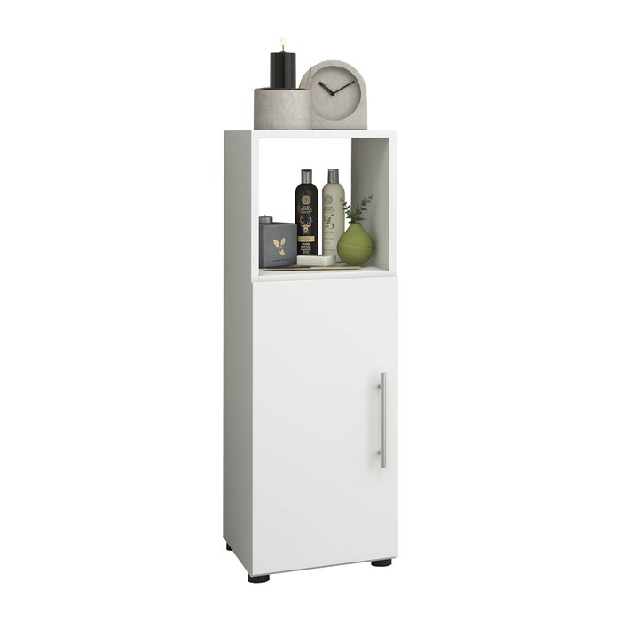 VCM my bath Badschrank Flandu 913682 weiß 31,0 x 30,0 x 93,0 cm