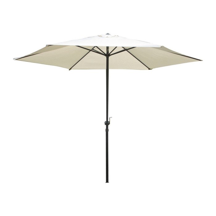 Garden Pleasure Sonnenschirm Garden Pleasure sechseckig, creme Ø 300,0 cm, 1 St.