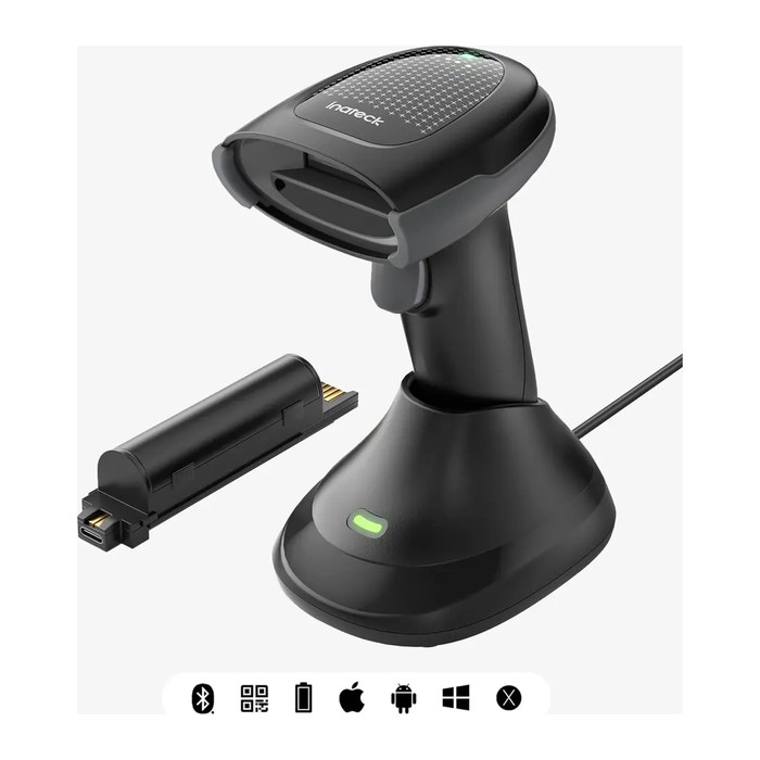 inateck Barcodescanner Pro 170B Black Kit Wireless 1D 2D