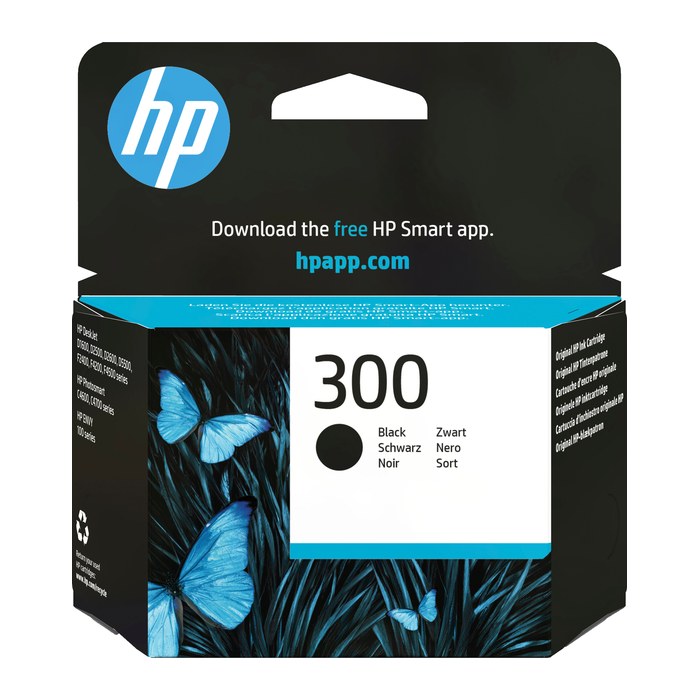 HP 300 Schwarz Tintenpatrone 4ml